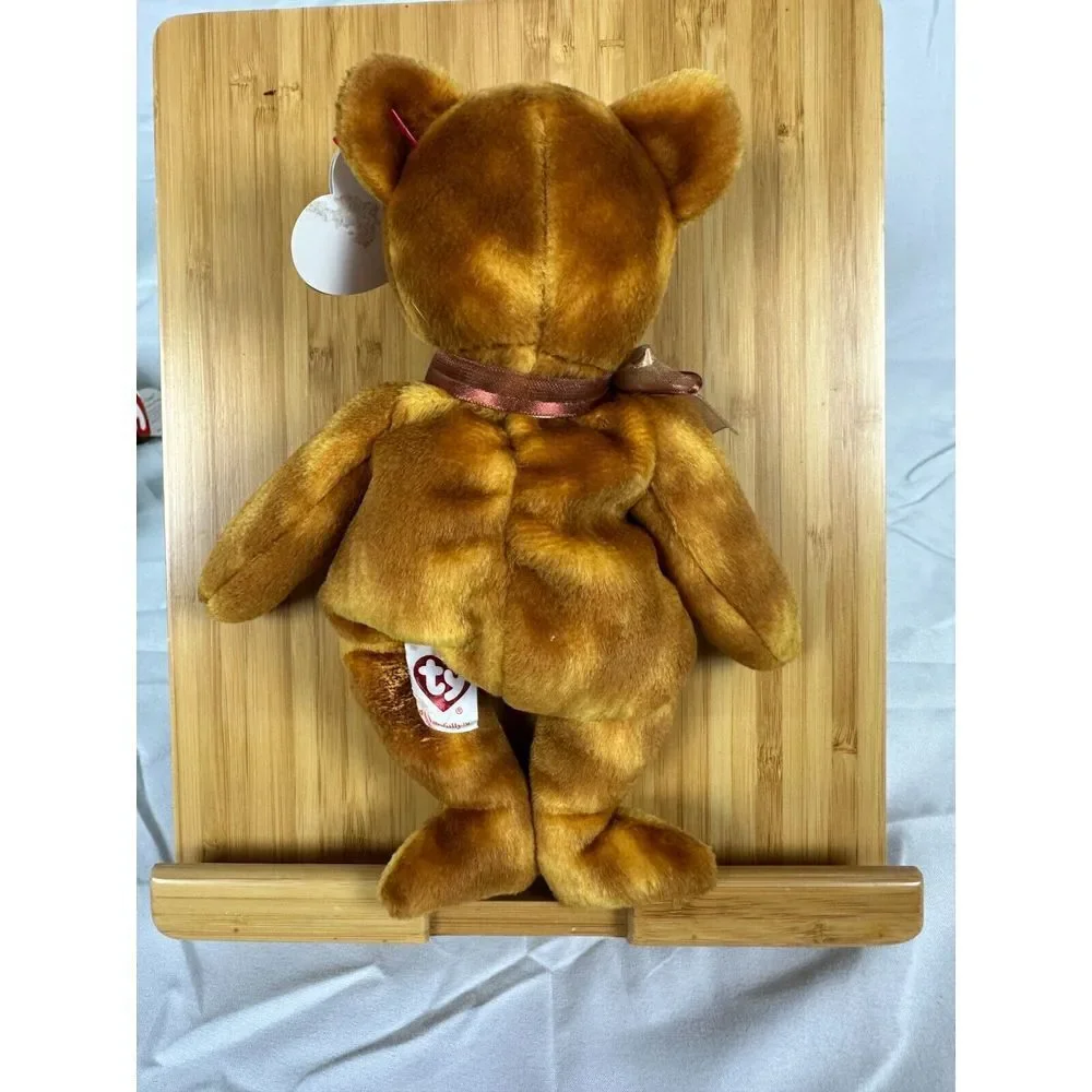 TY Beanie Baby -GRATEFULLY the Thanksgiving‎ Bear (8.5 inch) - NWT -